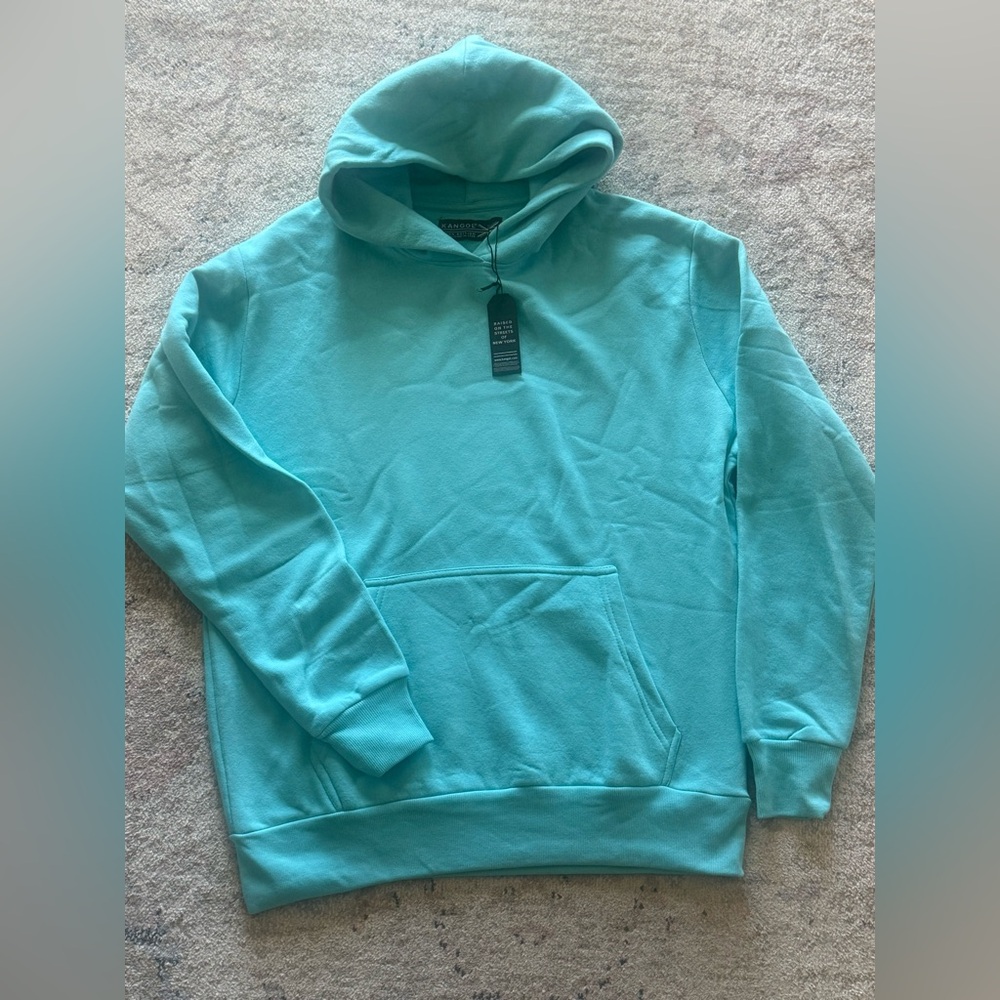 Kangol Teal Pullover Hoodie New With Tags Medium